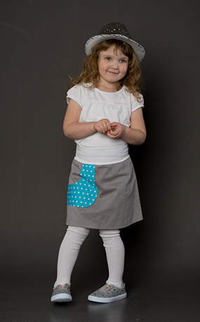 Faltenrock, fair fashion, handmade, Designer, Modedesigner