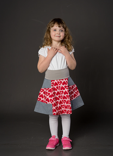 Faltenrock, fair fashion, handmade, Designer, Modedesigner