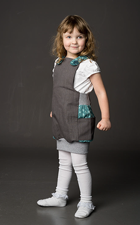 Faltenrock, fair fashion, handmade, Designer, Modedesigner