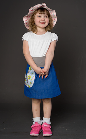 Faltenrock, fair fashion, handmade, Designer, Modedesigner