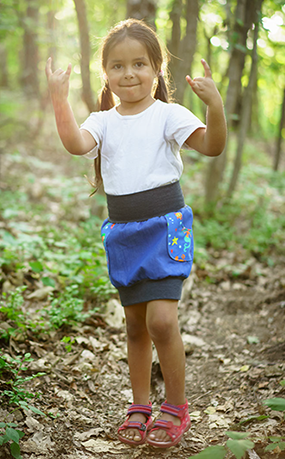 Faltenrock, fair fashion, handmade, Designer, Modedesigner