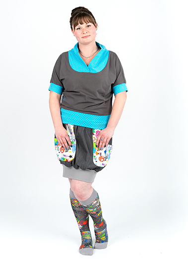 Faltenrock, fair fashion, handmade, Designer, Modedesigner